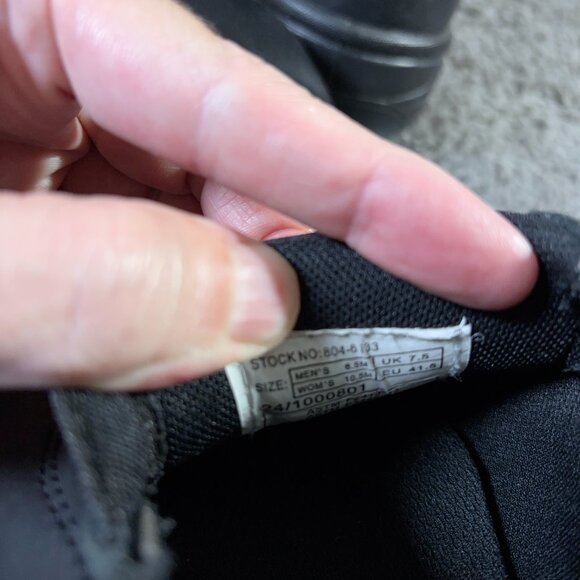 Thorogood Safety Boot Thoro-Flex Mens Size 8.5 Black Leather Composite Toe Boot - Picture 7 of 8